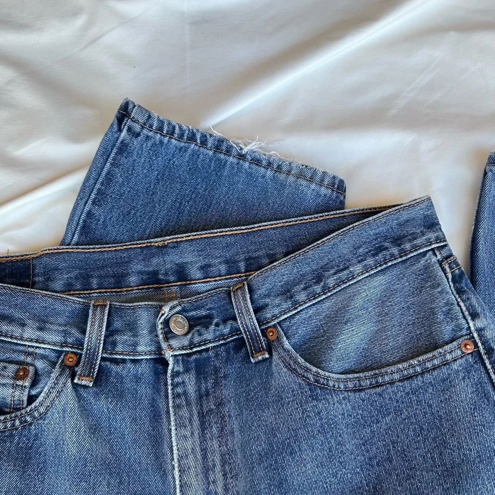Levi's Classic Medium Blue Straight-Leg Jeans